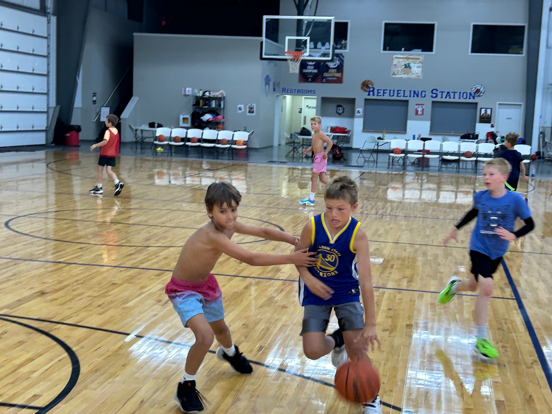 Coach G Legacy Camp action